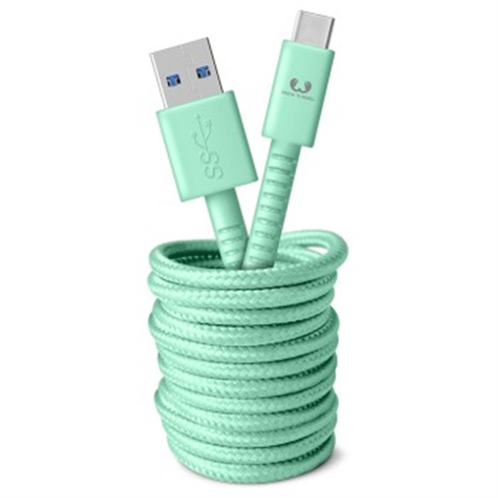 Afbeelding van Fabriq USB type C kabel 3m peppermint