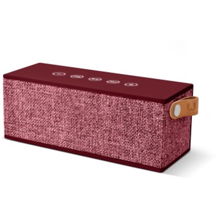 Image de Enceinte Bluetooth Rockbox Brick Fabric, Ruby