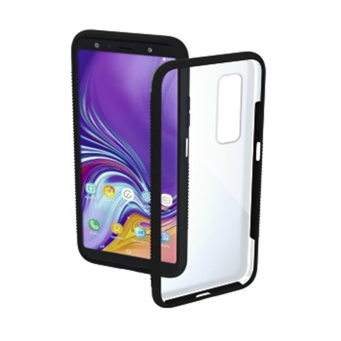 Picture of Frame Cover for Samsung Galaxy A7 (2018), transparent/black