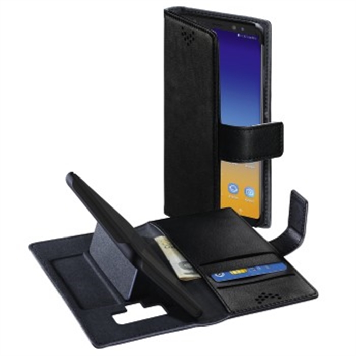 Picture of Stand-Up Booklet for Samsung Galaxy Note 9, black / Smartphone Booklet Case