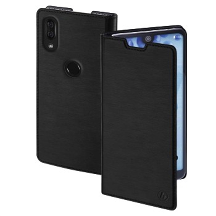 Picture of Slim Booklet for Wiko View 2 Pro, black / Smartphone Booklet Case