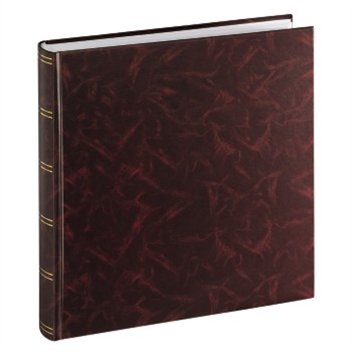 Picture of Birmingham Super Jumbo Album, 33x35 cm, 100 white pages, burgundy / Bookbound Album