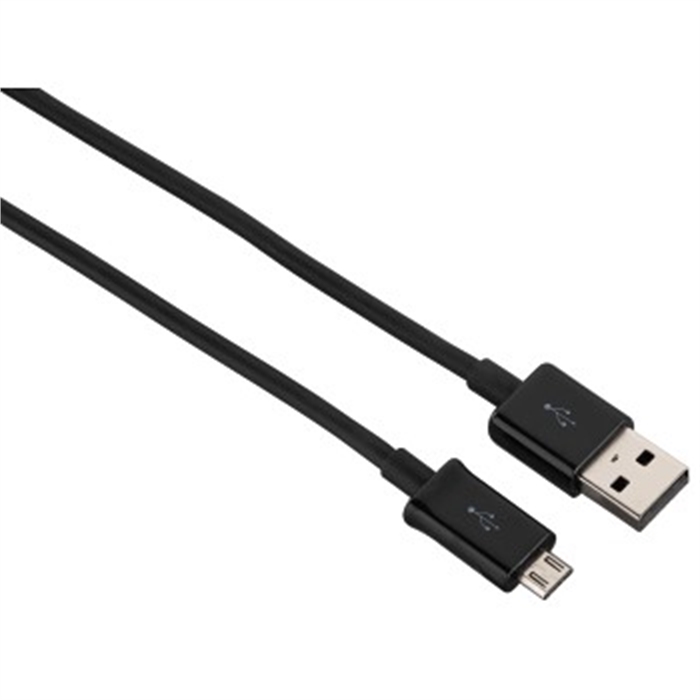 Picture of Micro USB Cable, black, 0.90 m / USB Cable