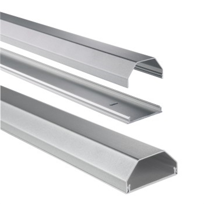 Afbeelding van Aluminium Duct 1.1M 50Mm Silver / Kabelkanaal