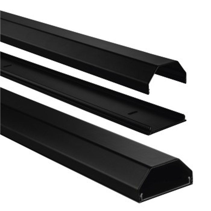 Afbeelding van Aluminium Duct 1.1M 50Mm Black / Kabelkanaal