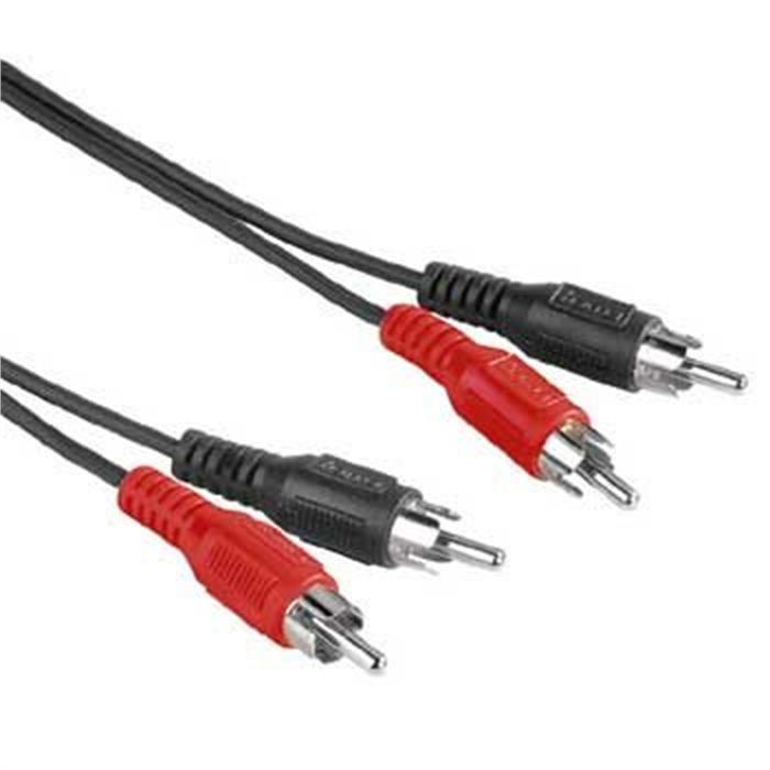 Image de Câble audio, 2 fiches Cinch - 2 fiches Cinch, 2,5 m / Câbles RCA