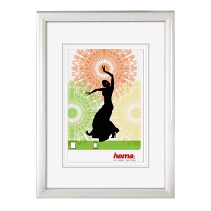 Picture of Madrid Plastic Frame, white, 13 x 18 cm / Plastic Picture Frame