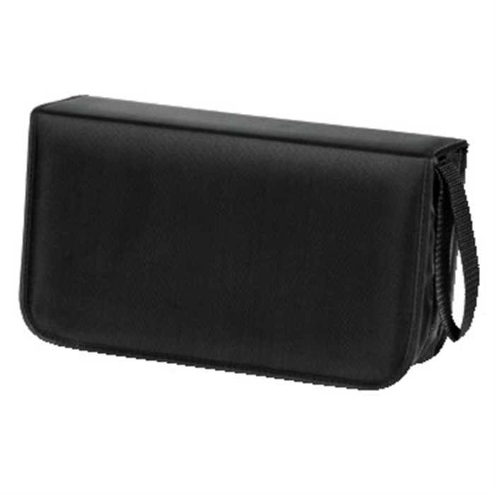 Afbeelding van Cd Wallet Nylon 120,Zwart / CD/DVD/Blu-ray opbergtas