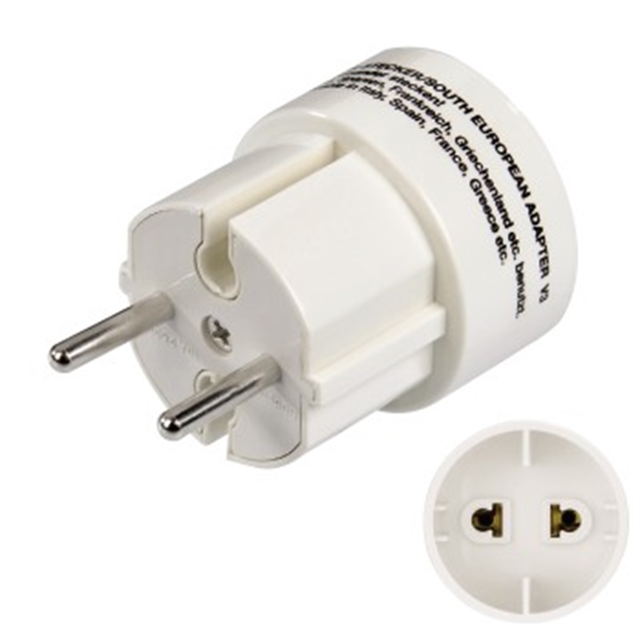 Picture of Travel Adapter Plug for Southern Europe / Travel Plug