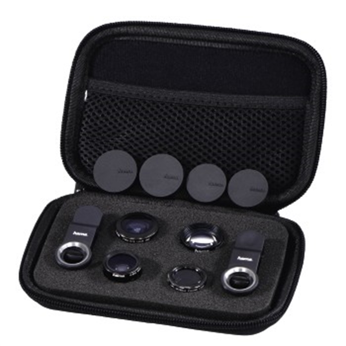 Picture of Uni 5-in-1 Lens Set, MC, for Smartphones and Tablets / Smartphone Photo Lens