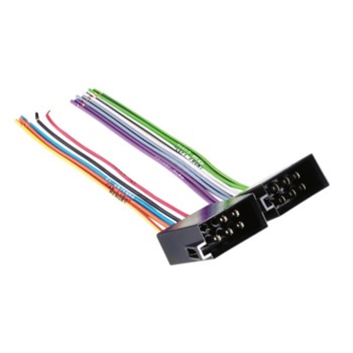 Image de Connecteur ISO universel femelle (Alimentation/H	aut-parleurs) / Adaptateur radio de voiture