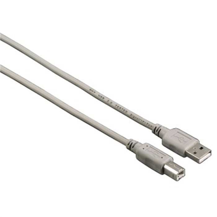 Picture of USB 2.0 Cable, grey, 2.50 m, 10 pieces / USB Cable