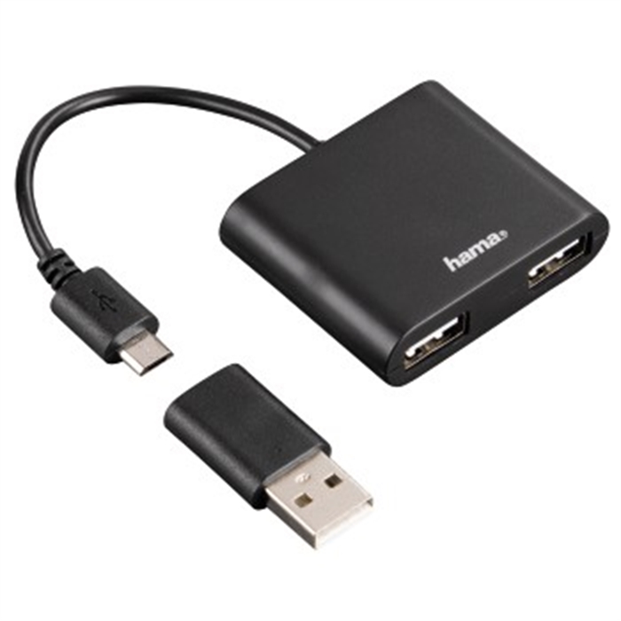 Image de Hub 1:2 USB 2.0 OTG pour smartphone/tablette/ordinateur portable/PC / Hub compact