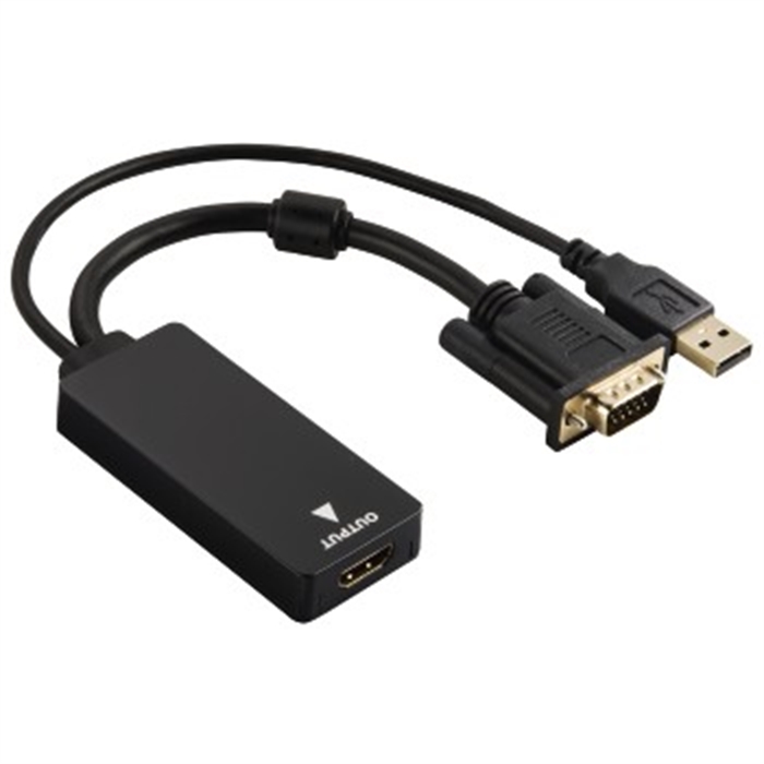 Image de Convertisseur VGA+USB vers HDMI™ / Adaptateur VGA-HDMI™