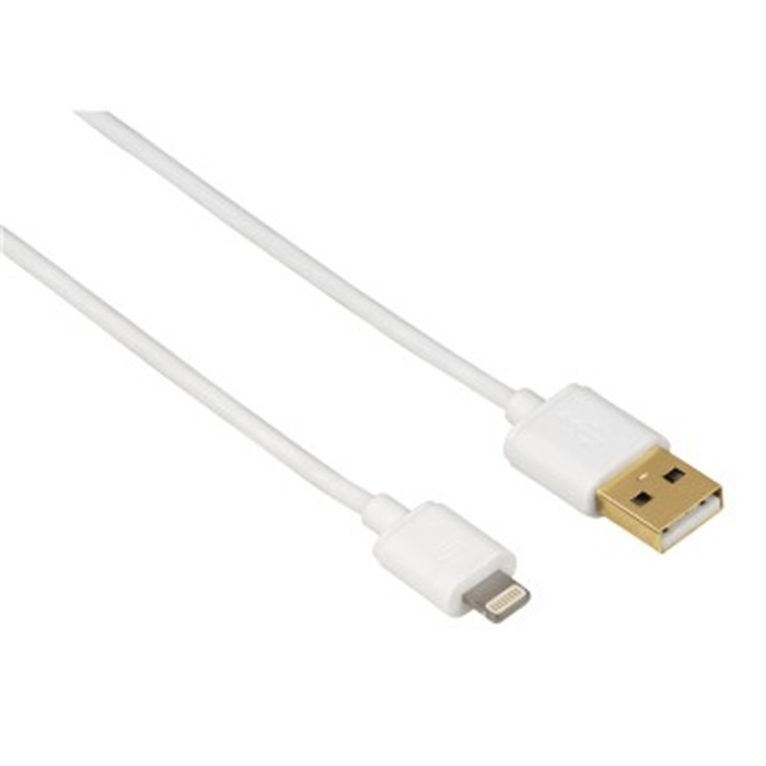 Picture of USB 2.0 Cable for Apple iPod/iPhone/iPad with Lightning Connector, 1.5 m / USB Cable