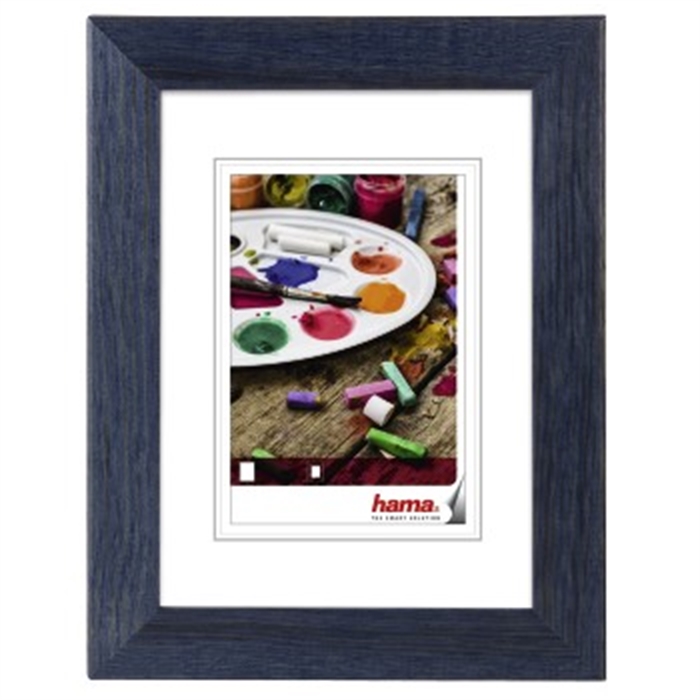 Picture of Wooden Frame Riga, blue, 10 x 15 cm / Wooden Picture Frame