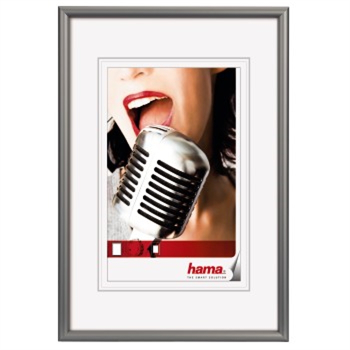 Picture of Chicago Aluminium Frame, contrast grey, 30 x 40 cm / Aluminium Picture Frame