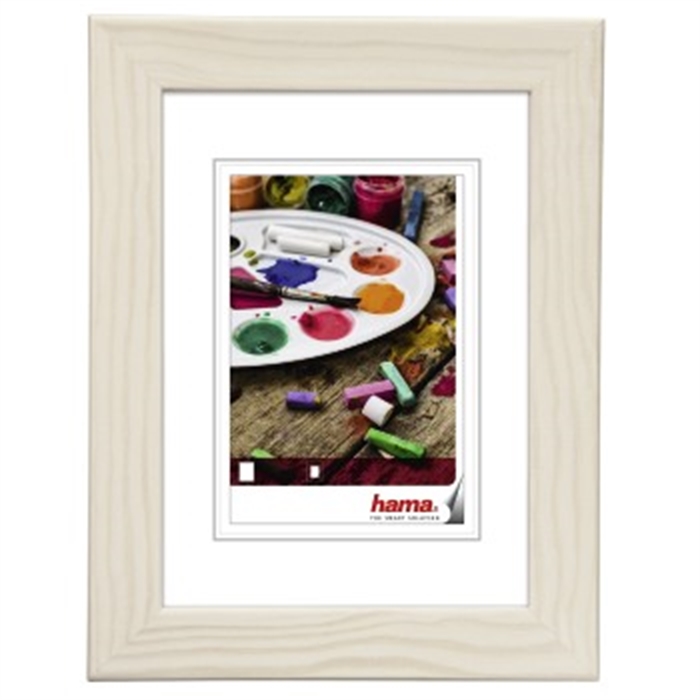 Picture of Riga Wooden Frame, white, 10 x 15 cm / Wooden Picture Frame