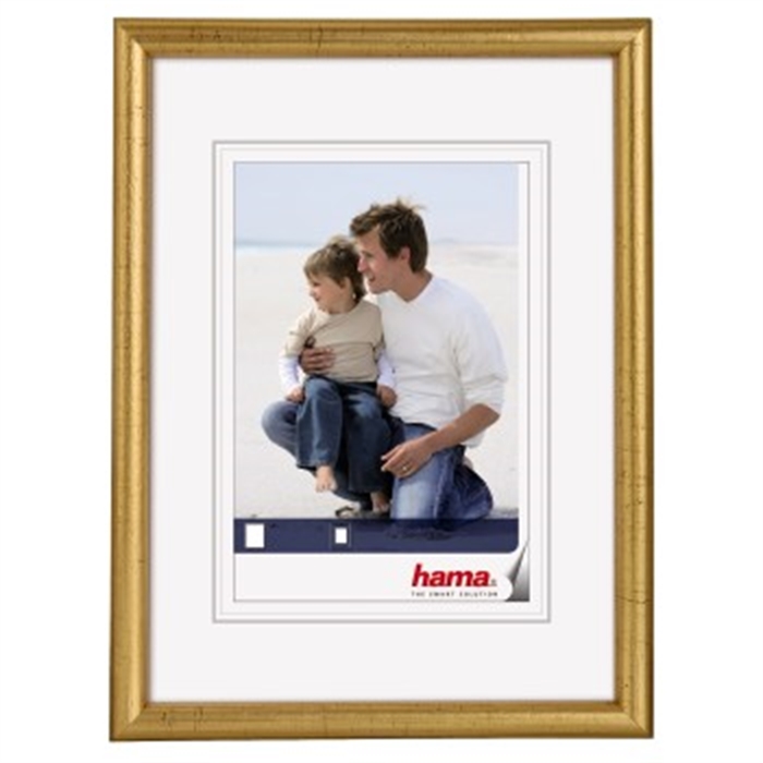 Picture of Wooden Frame Oregon, Gold, 7 x 10 cm / Wooden Picture Frame