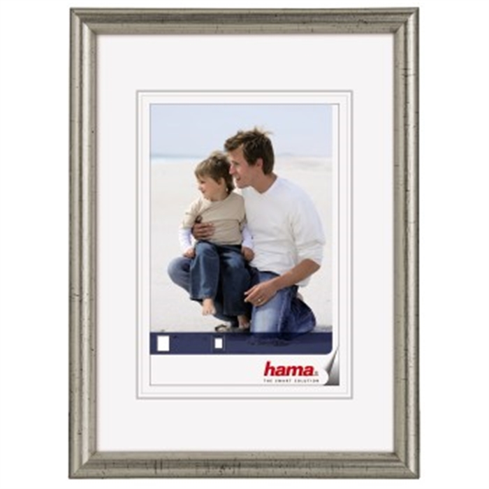 Picture of Wooden Frame Oregon, Silver, 9 x 13 cm / Wooden Picture Frame