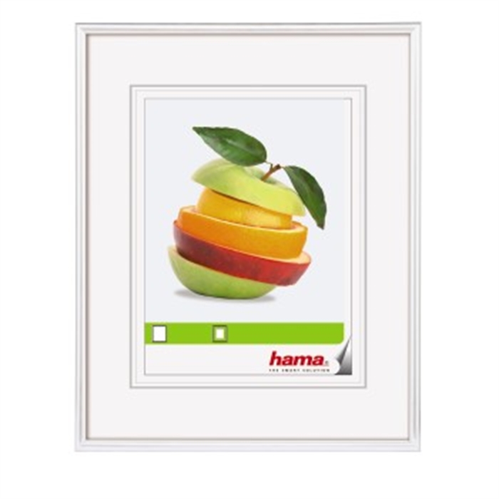 Picture of Sevilla Plastic Frame, white, 9 x 13 cm / Plastic Picture Frame