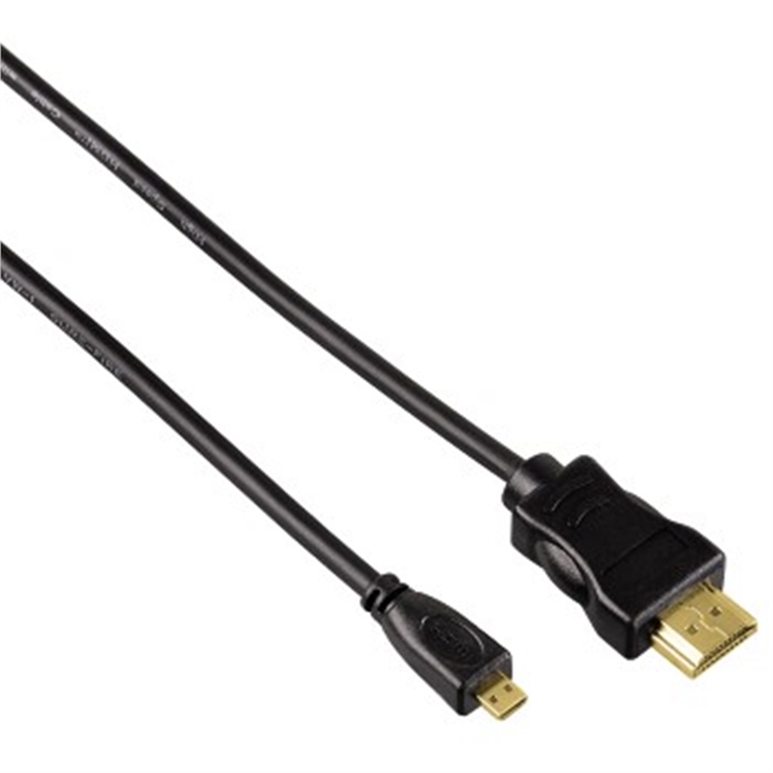 Image de Câble HDMI™ grande vitesse, mâle type A- mâle type D (Micro), Ethernet,2m