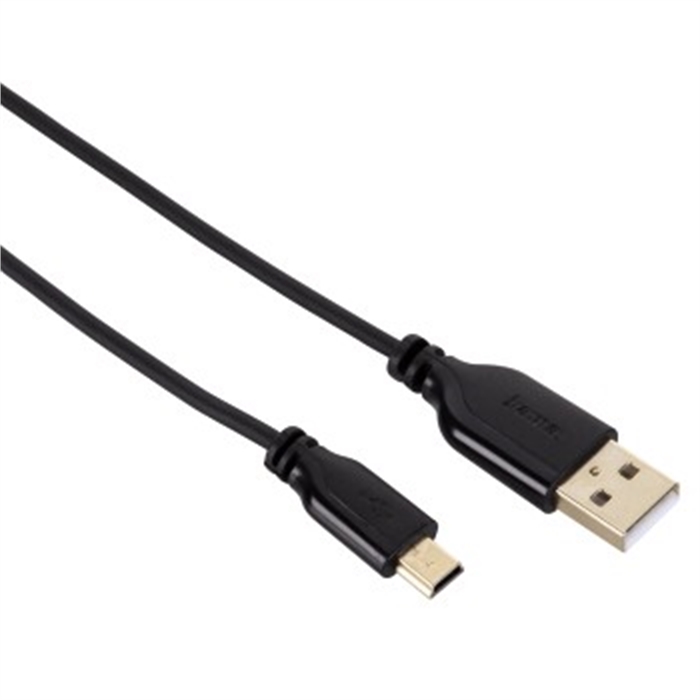 Afbeelding van USB 2.0 connectie kabel A plug - mini B plug / USB-kabel