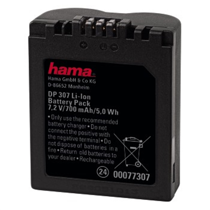 Picture of DP 307 Lithium Ion Battery for Panasonic CGR-S006E / Replacement battery