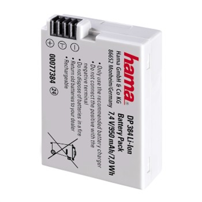 Picture of DP 384 Lithium Ion Battery for Canon LP-E8 / Replacement battery