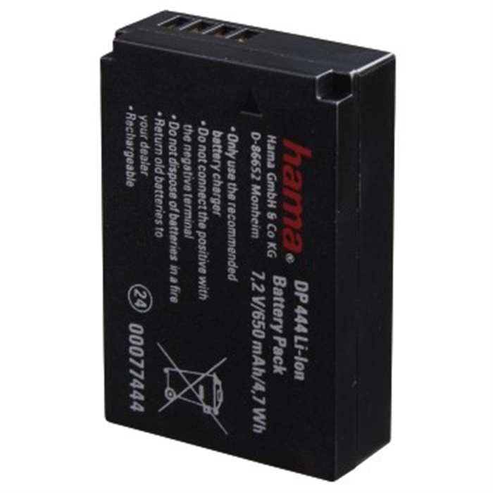 Picture of DP 444 Lithium Ion Battery for Canon LP-E12 / Replacement battery