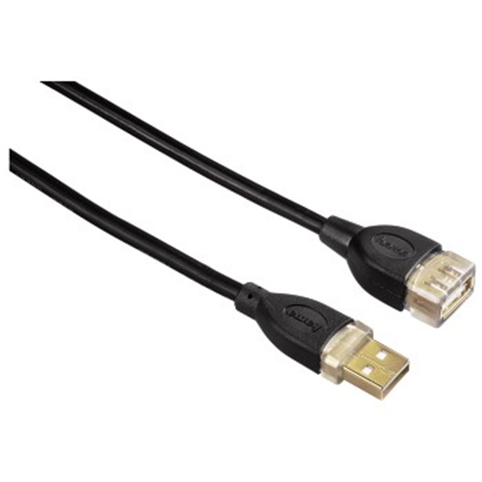 Afbeelding van USB verlengkabel type A - A 1.8m 3ster / USB-kabel