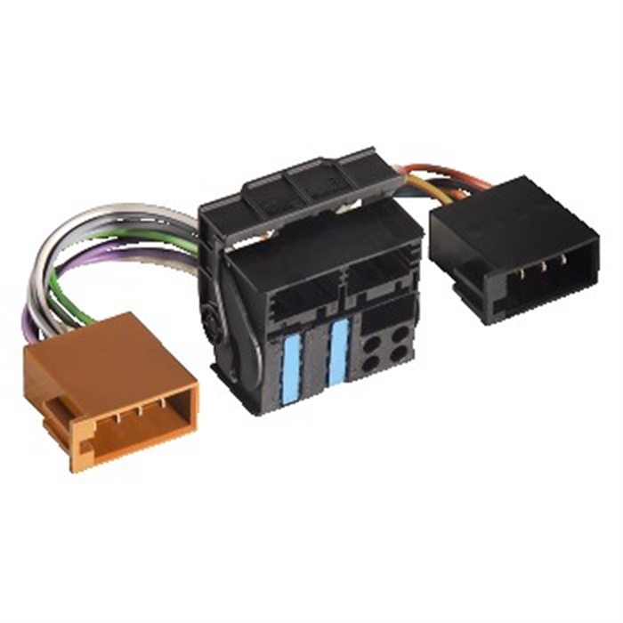 Image de Câble d' adaptation pour autoradio OEM(Quadlock)--->ISO / Adaptateur radio de voiture