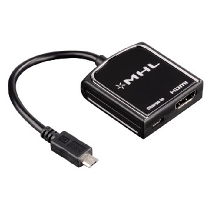 Image de Adaptateur MHL, HDMI 1080p, Noir / Adaptateur MHL