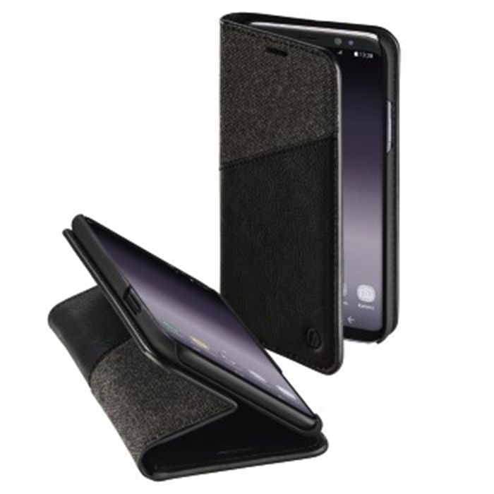 Picture of Gentle Booklet for Samsung Galaxy S9, black / Smartphone Booklet Case