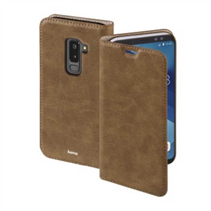 Picture of Guard Case Booklet for Samsung Galaxy A6+ (2018), brown / Smartphone Booklet Case