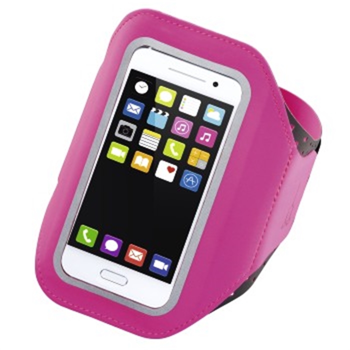 Picture of Running Sports Arm Band for Smartphones, Size XXL, pink / Bracelet