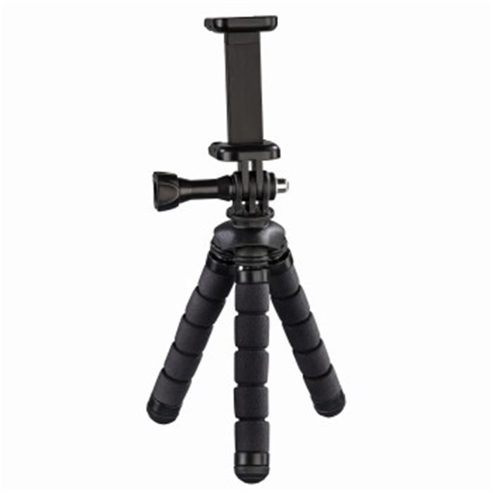 Picture of Flex Mini-Tripod for Smartphone and GoPro, 14 cm, black / Bending Tripod