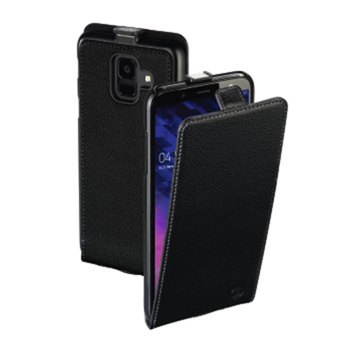 Picture of Smart Case Flap Case for Samsung Galaxy A6 (2018), black / Smartphone Flap Case