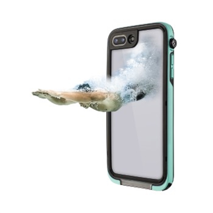 Picture of Aqua Outdoor Box for Apple iPhone 7 Plus/8 Plus, turquoise / Smartphone Outdoor Case/Box