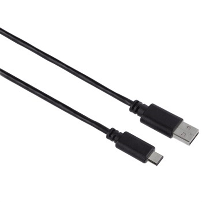 Image de Câble USB-C, USB-2.0, c. mâle USB-C - c. mâle USB-A, 480 Mbit/s, 0,25m / Câbles USB