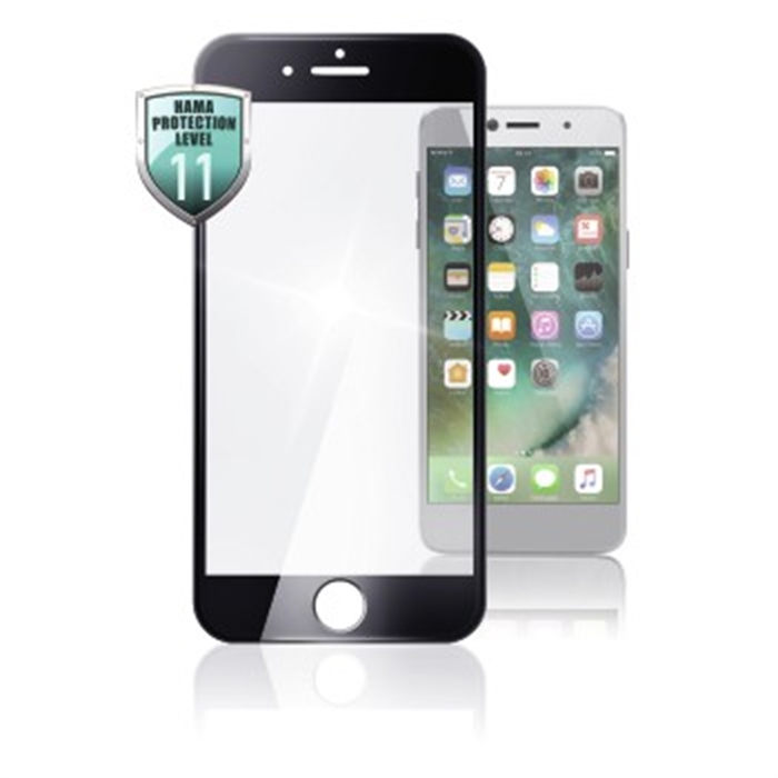 Picture of 3D Full Screen Protective Glass for Apple iPhone 6/7/8, black / Glass Screen Protector