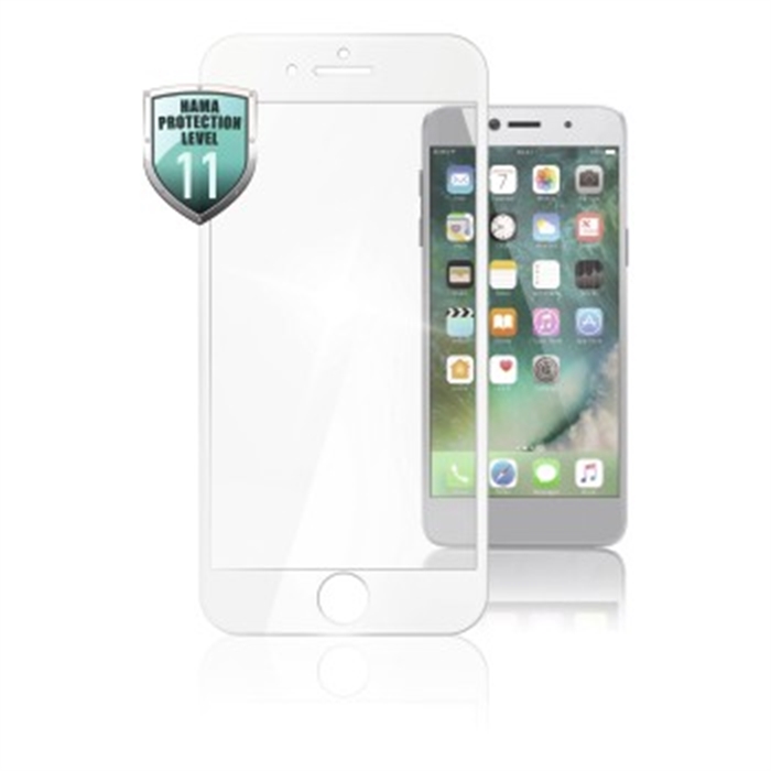 Picture of 3D Full Screen Protective Glass for Apple iPhone 6/7/8, white / Glass Screen Protector