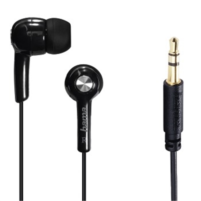 Picture of Basic4Music in-ear stereo earphones, black / Headphones