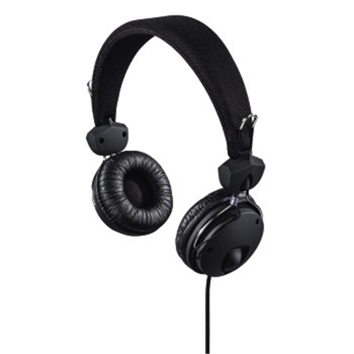 Picture of Fun4Music On-Ear Stereo Headphones, black / Headphones