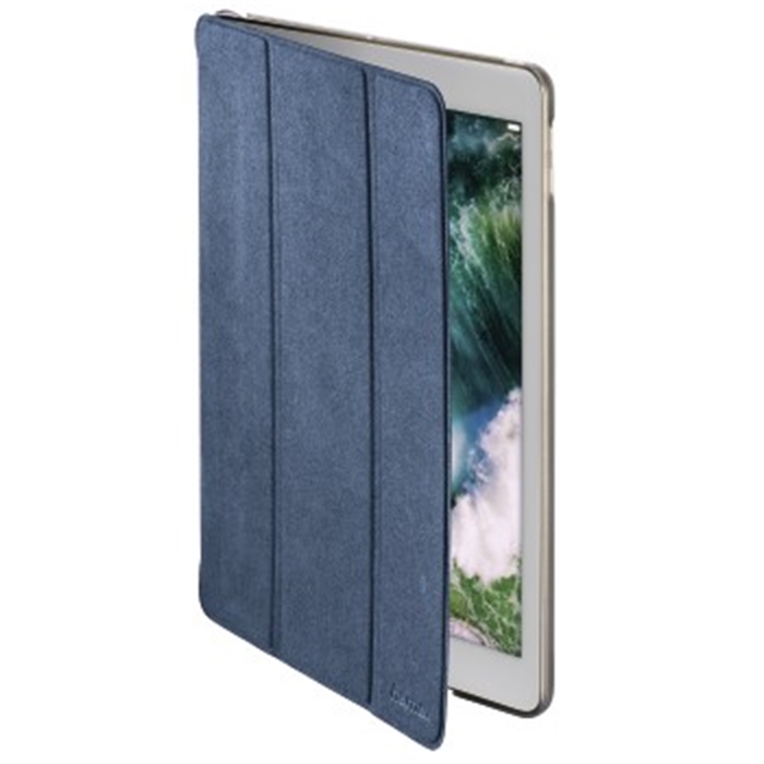 Picture of Suede Style Tablet Case for Apple iPad 9.7 (2017/2018), light blue / eBook-/Tablet-Case