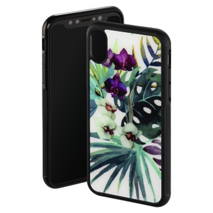 Picture of Orchid Cover for Apple iPhone X, white/colourful / Smartphone-Cover