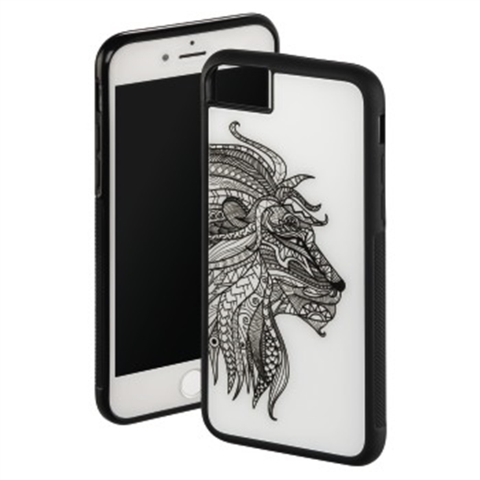 Picture of Aslan Cover for Apple iPhone 6/6s/7/8, white/black / Smartphone-Cover