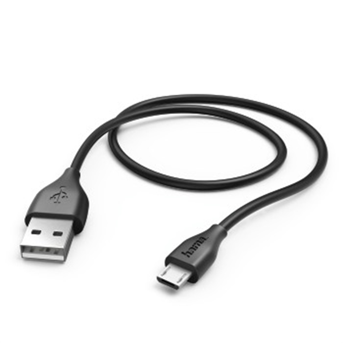 Picture of USB Cable for Tablets, Micro-USB, 1.5 m, black / USB Cable