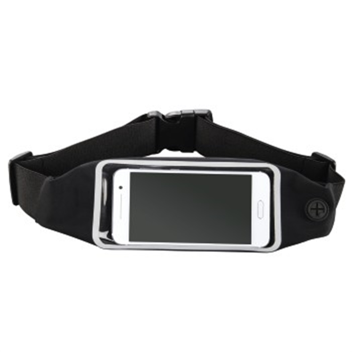 Picture of Running Sports Hip Pouch for Smartphones, with Viewing Window, black / Smartphone Outdoor Case/Box