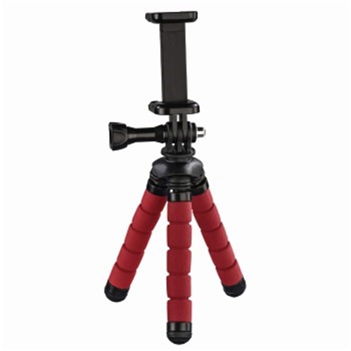 Picture of Flex Mini-Tripod for Smartphone and GoPro, 14 cm, red / Mini Pod